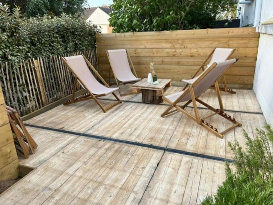 Maison Touquet Pour 4 Personnes Le Touquet Bagian luar foto